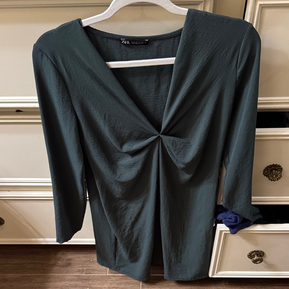 Zara Dark Green Dress